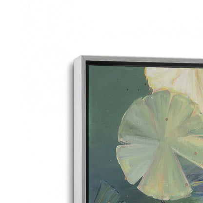 [Color:Polished Chrome], Picture of art in a Polished Chrome frame at an angle