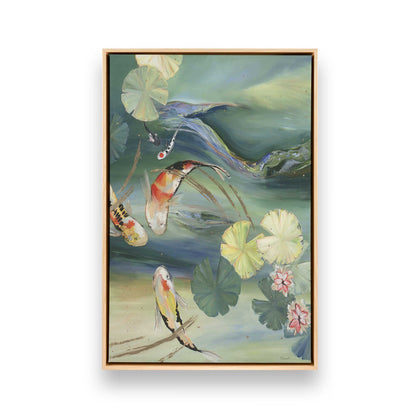 [Color:American Maple], Picture of art in a American Maple frame
