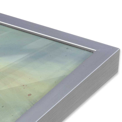 [Color:Polished Chrome], Picture of art in a Polished Chrome frame at an angle