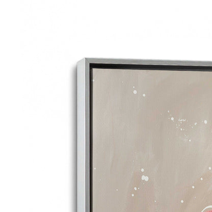 [Color:Polished Chrome], Picture of art in a Polished Chrome frame at an angle