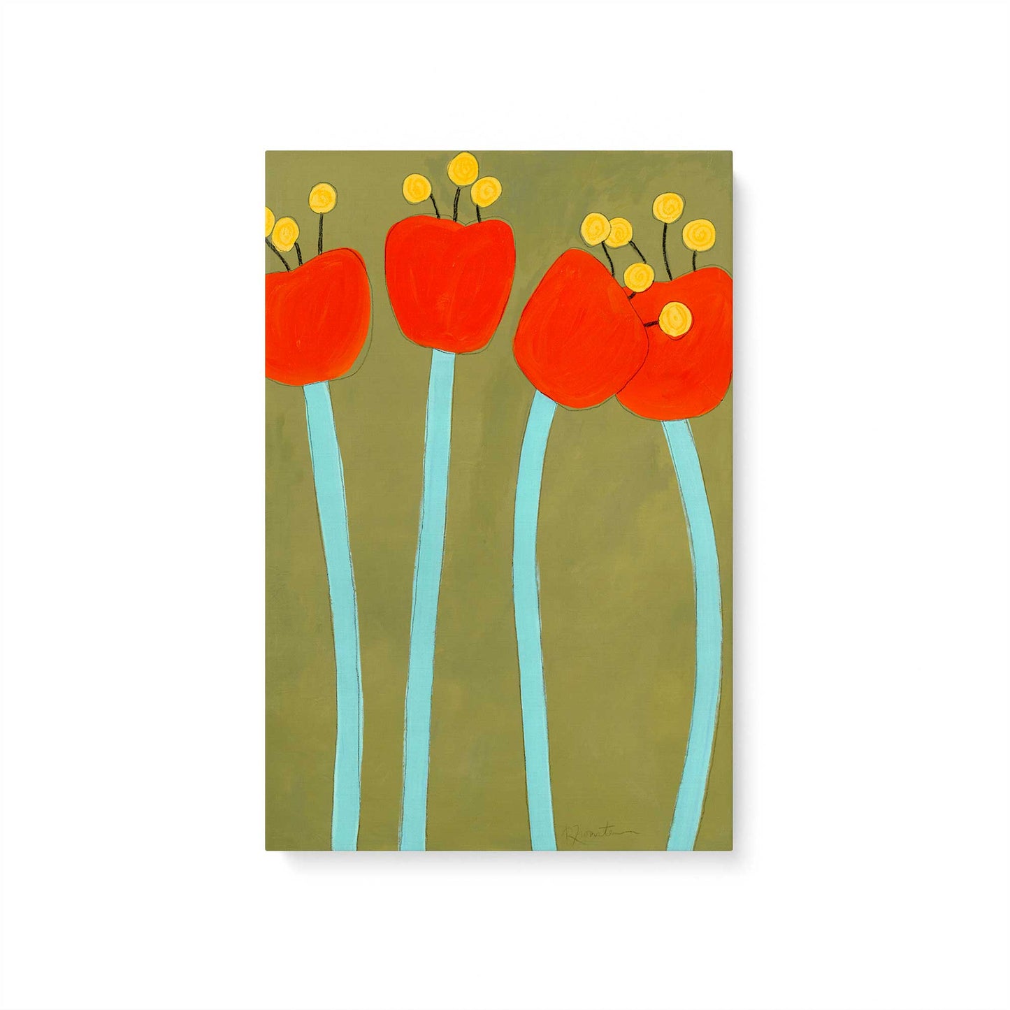 [Color:Stretched Canvas], Picture of art