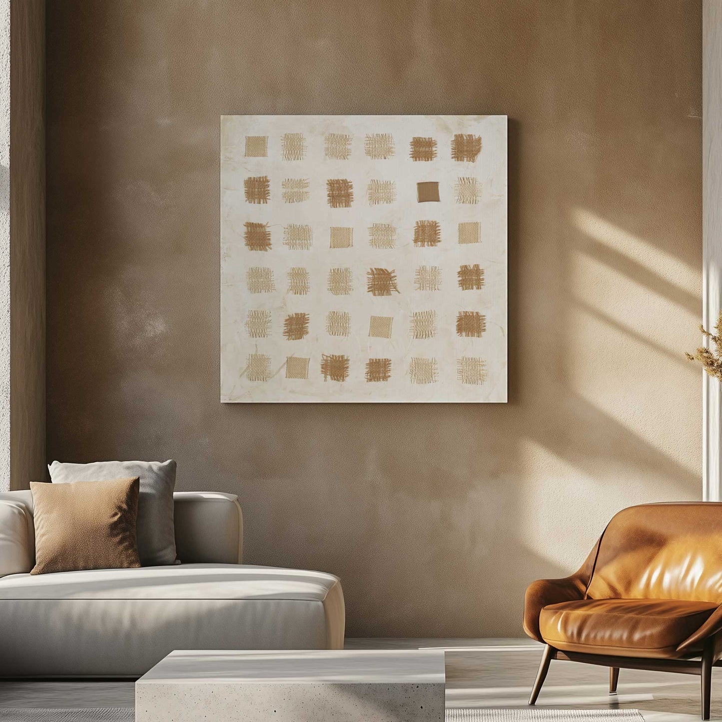 Picture of art in a room