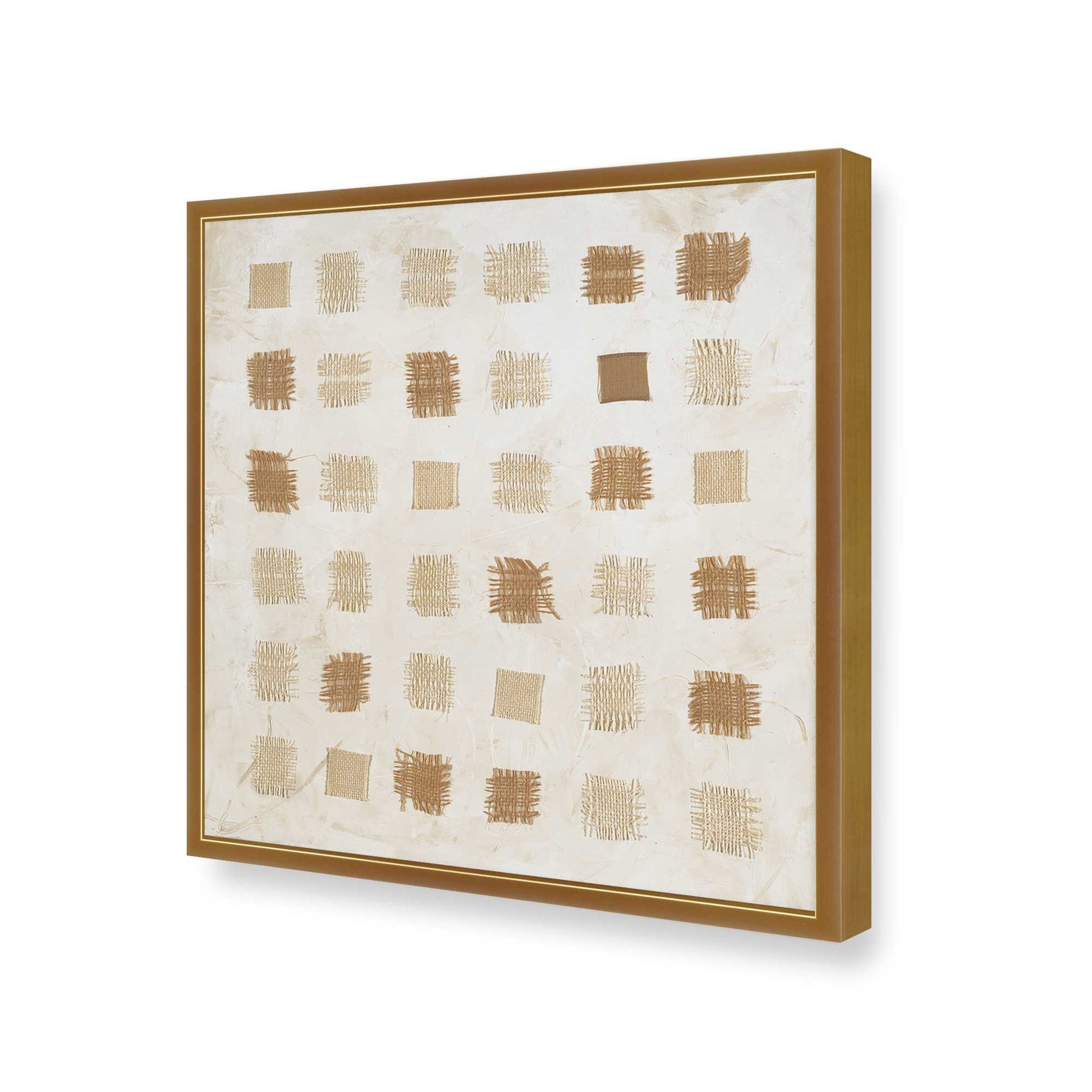 [Color:Polished Gold], Picture of art in a Polished Gold frame of the corner