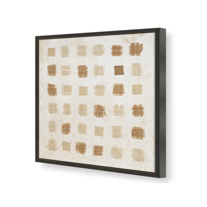 [Color:Satin Black], Picture of art in a Satin Black frame of the corner