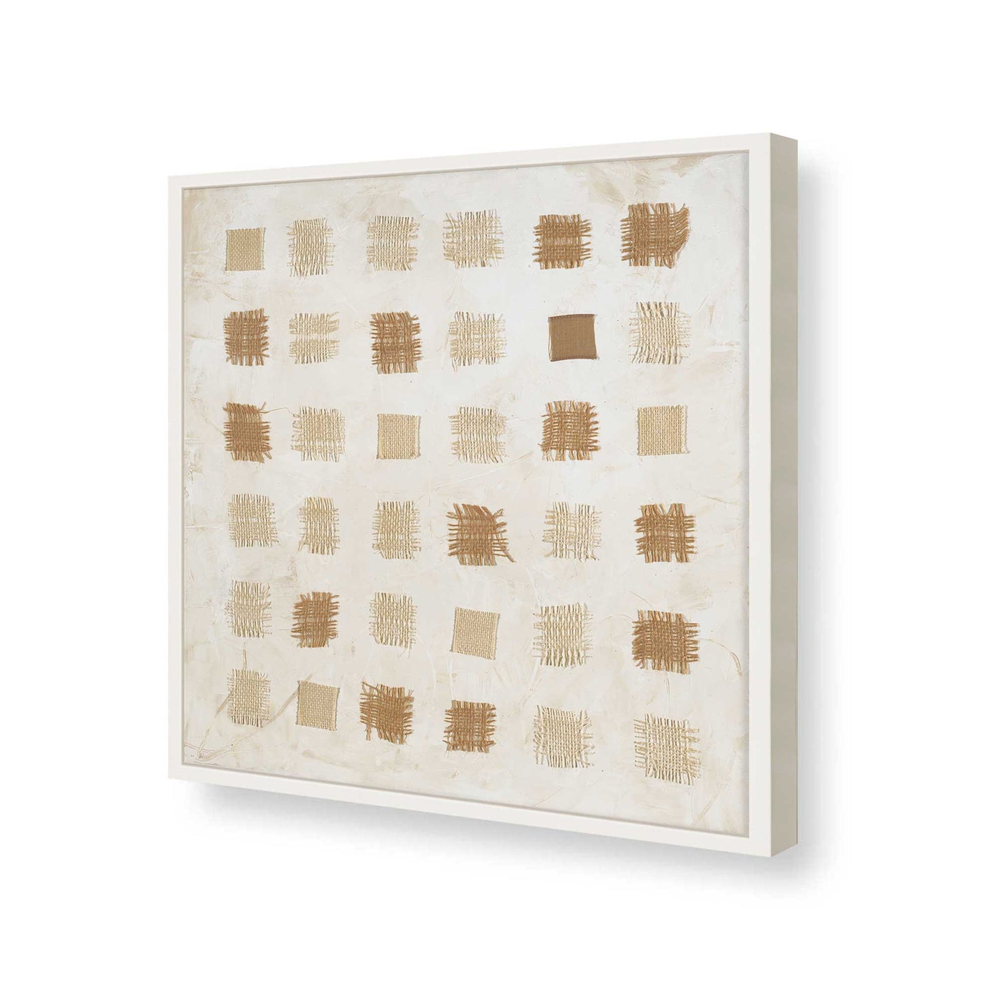 [Color:Opaque White], Picture of art in a Opaque White frame of the corner