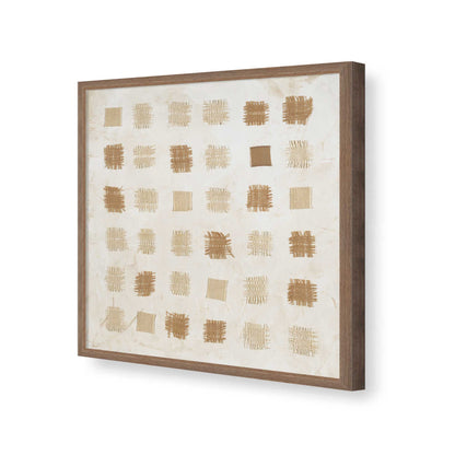 [Color:Walnut], Picture of art in a Walnut frame of the corner