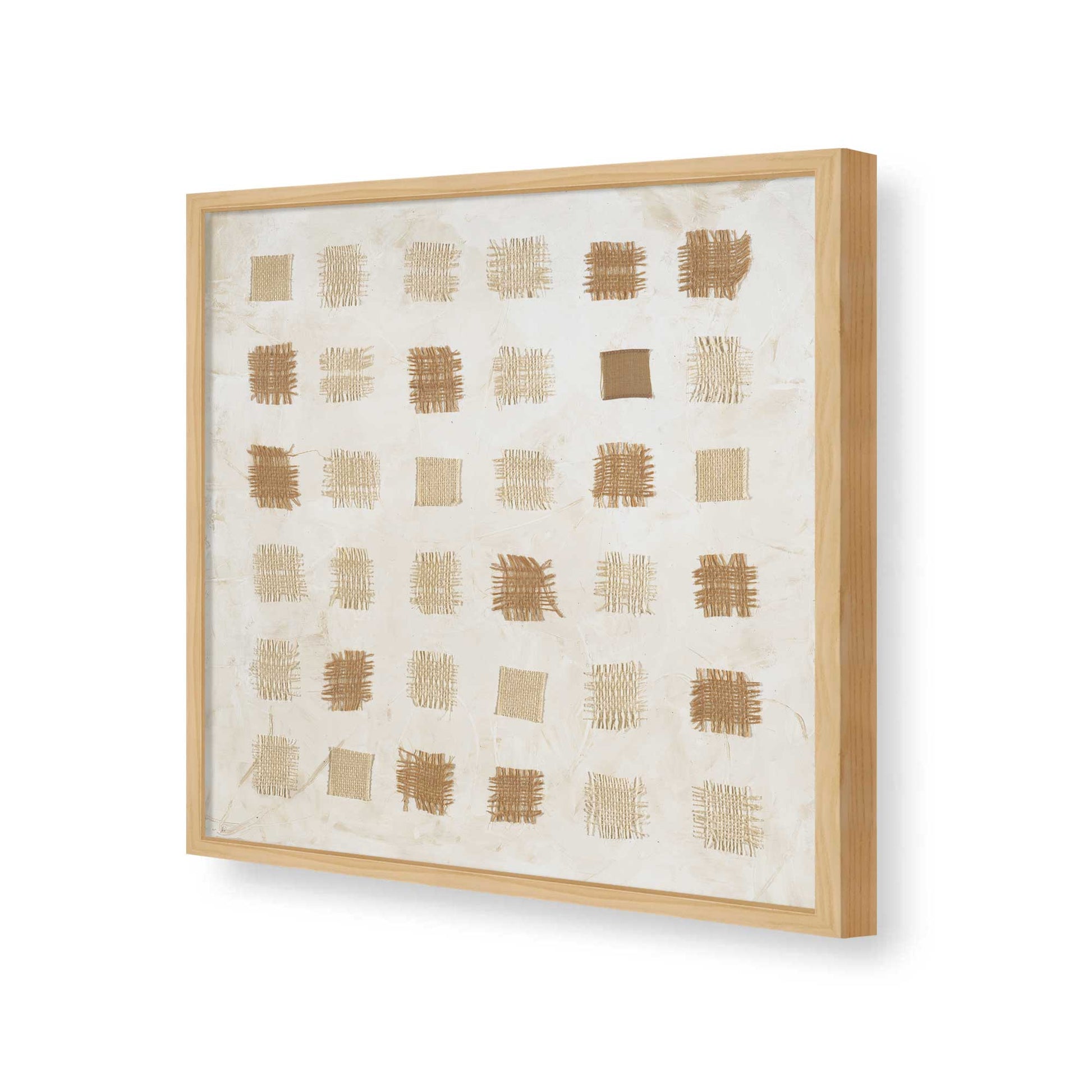 [Color:American Maple], Picture of art in a American Maple frame of the corner
