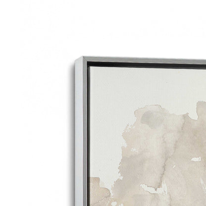 [Color:Polished Chrome], Picture of art in a Polished Chrome frame at an angle