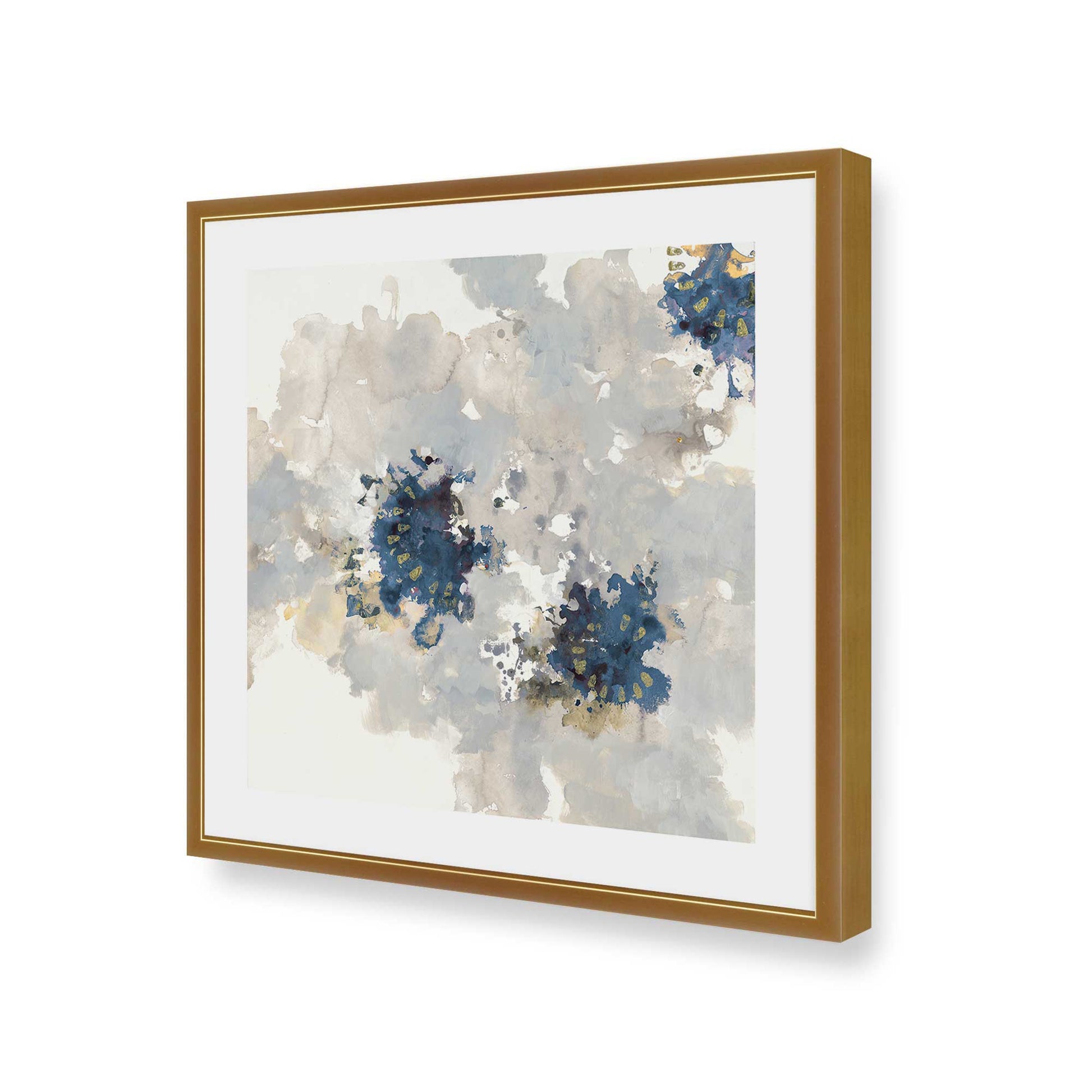 [Color:Polished Gold], Picture of art in a Polished Gold frame of the corner