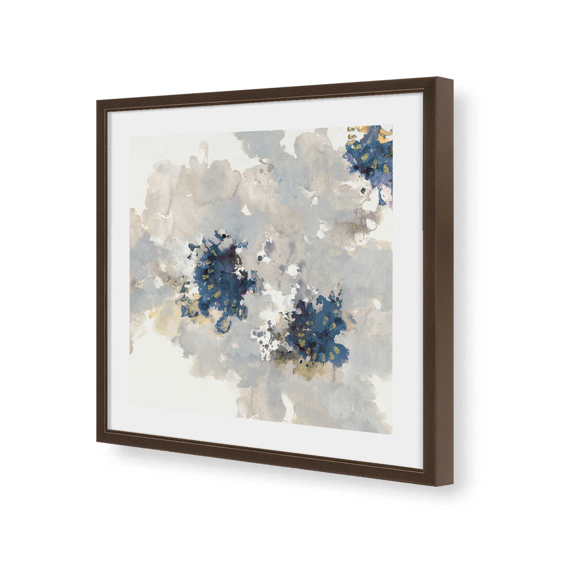 [Color:Espresso], Picture of art in a Espresso frame of the corner
