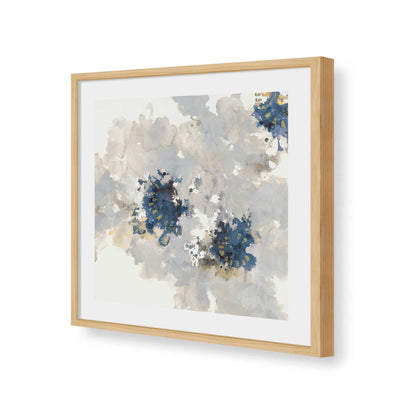 [Color:American Maple], Picture of art in a American Maple frame of the corner