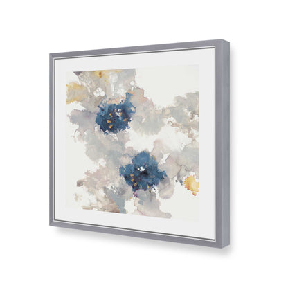 [Color:Polished Chrome], Picture of art in a Polished Chrome frame of the corner