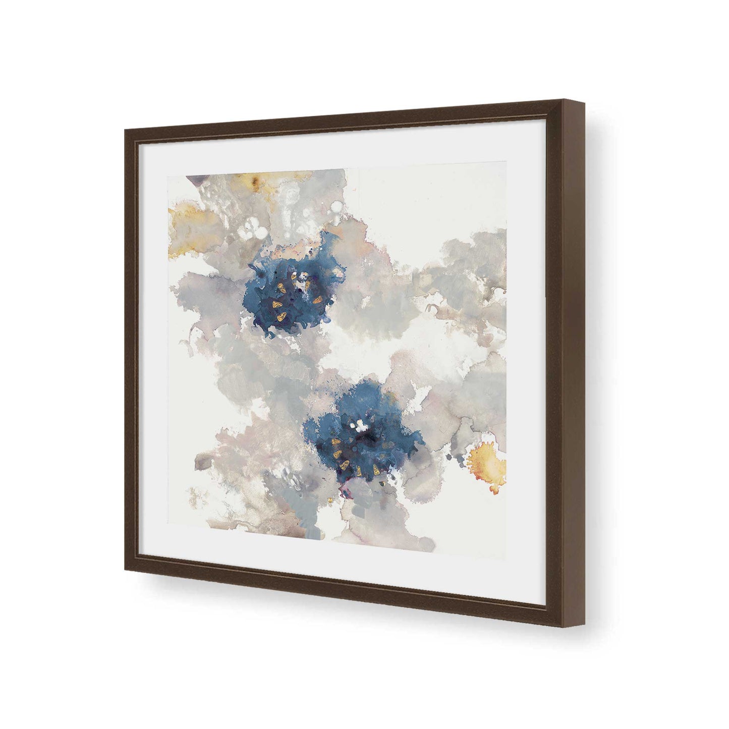 [Color:Espresso], Picture of art in a Espresso frame of the corner