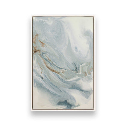 [Color:Opaque White], Picture of art in a White frame