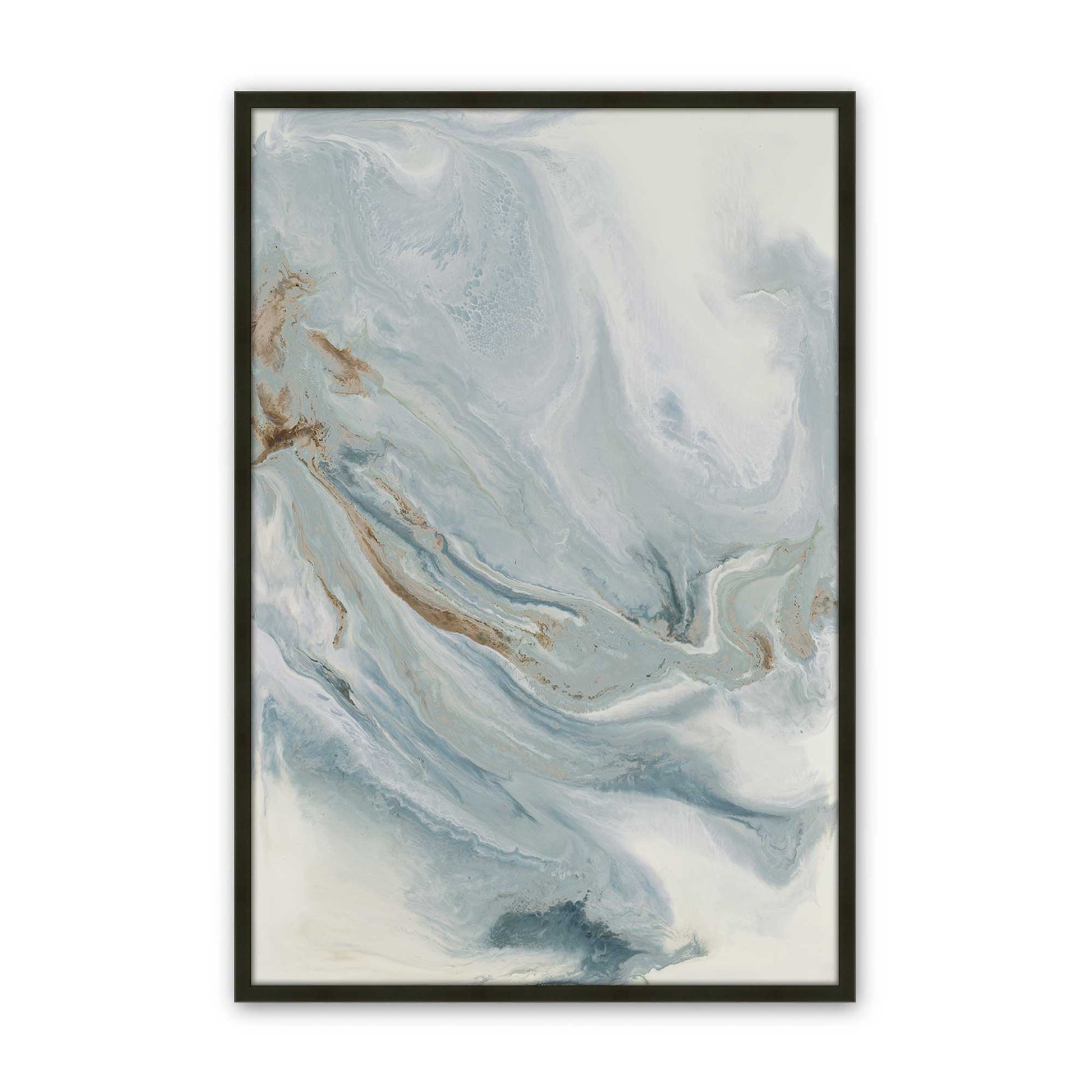 [Color:Satin Black], Picture of art in a Satin Black frame