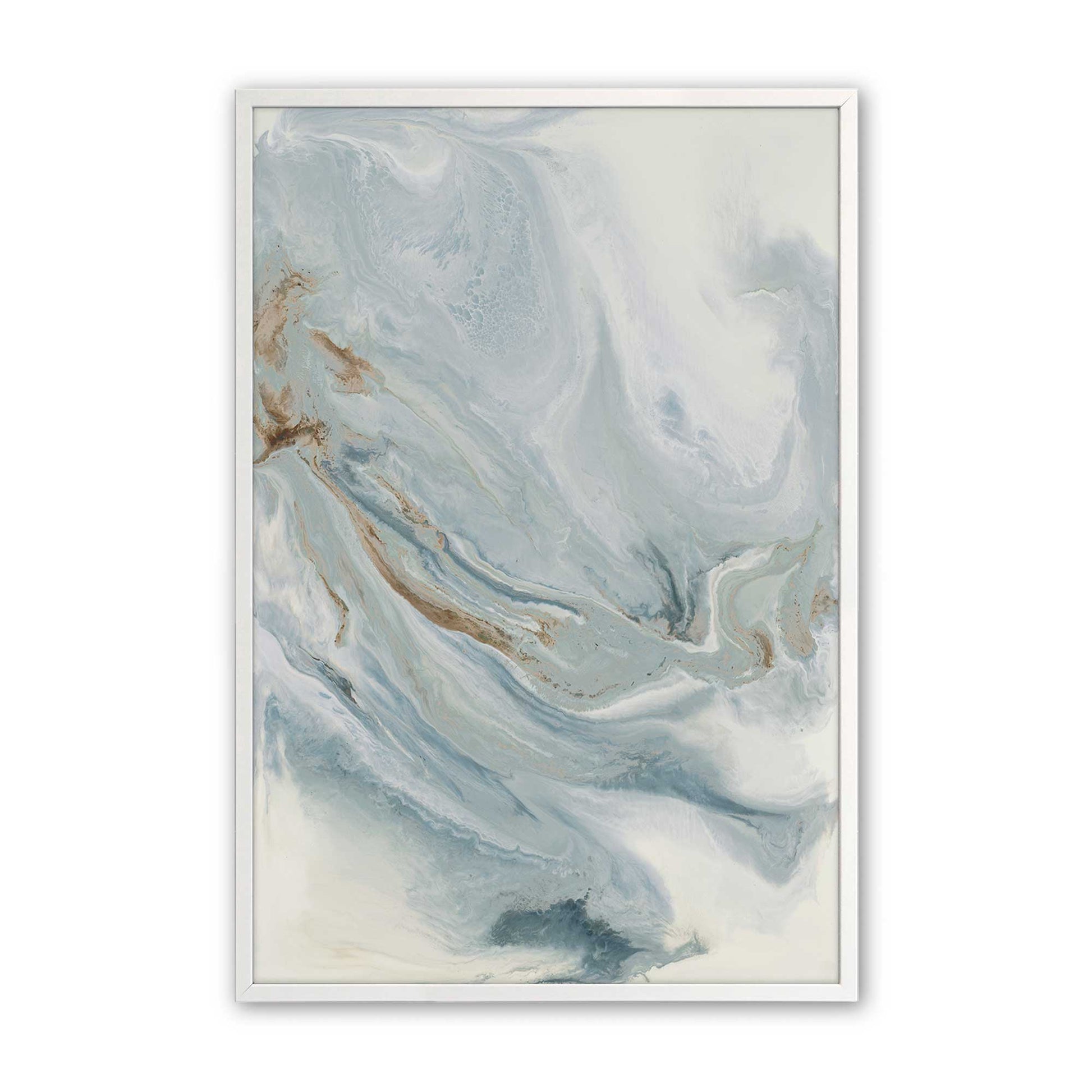 [Color:Opaque White], Picture of art in a Opaque White frame