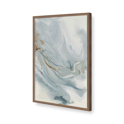 [Color:Walnut], Picture of art in a Walnut frame of the corner