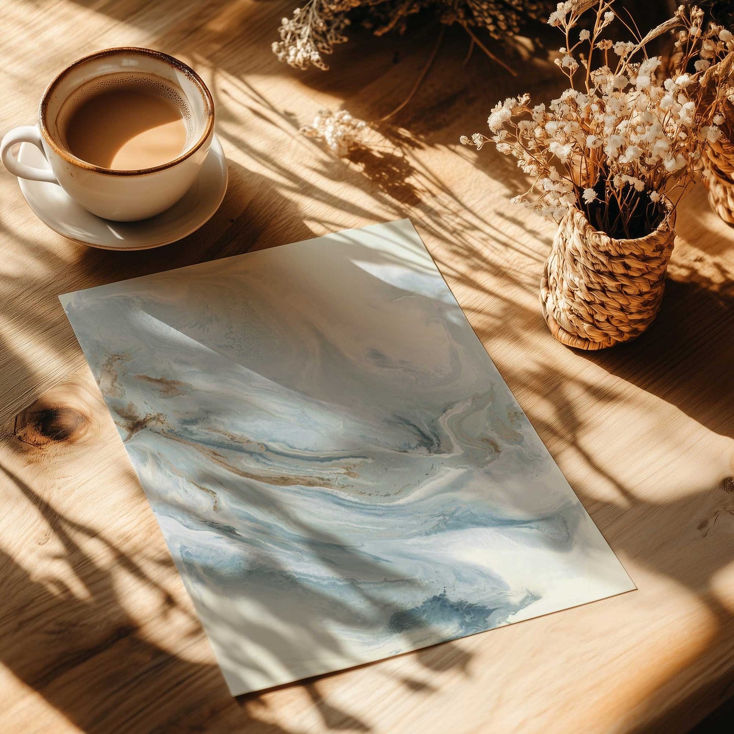 [Color:Rolled Print], Picture of close up of art