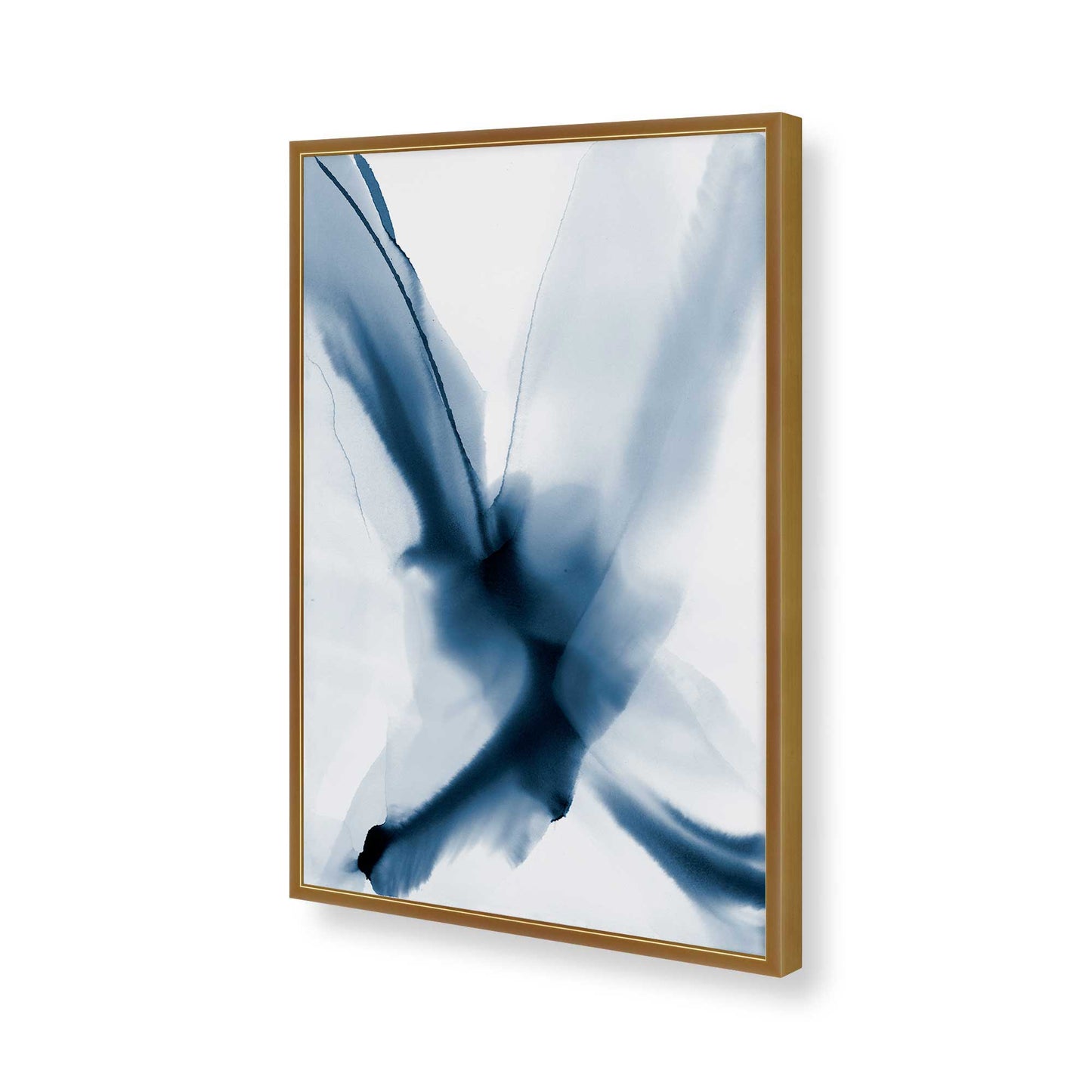 [Color:Polished Gold], Picture of art in a Polished Gold frame of the corner