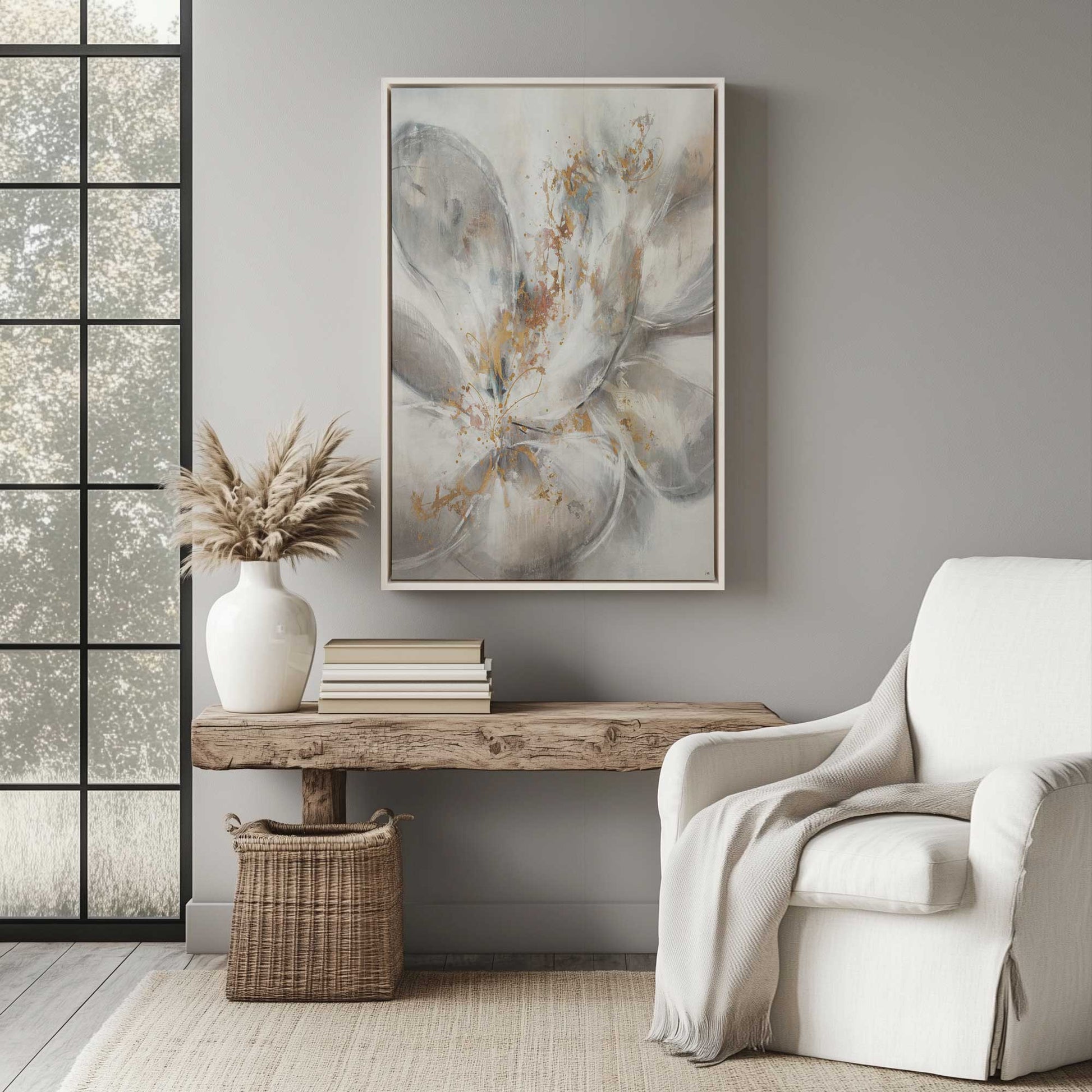 Picture of art in a room