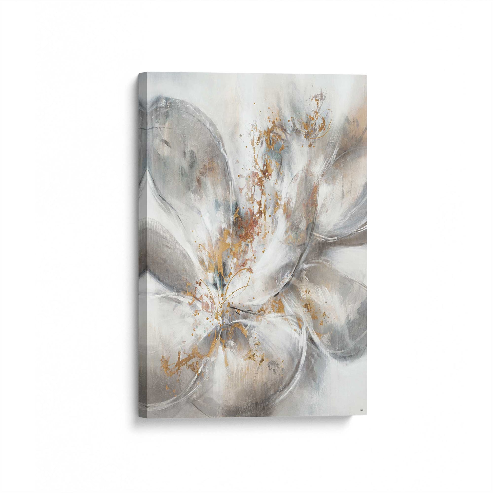 [Color:Stretched Canvas], Picture of art at an angle