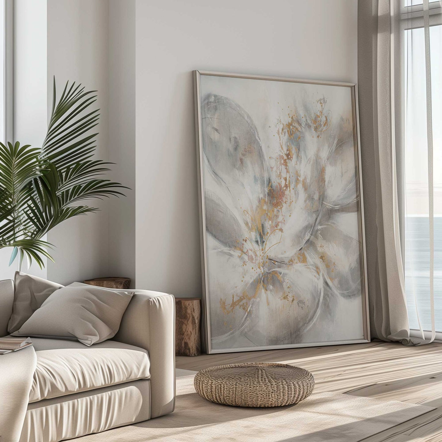 Picture of art in a room