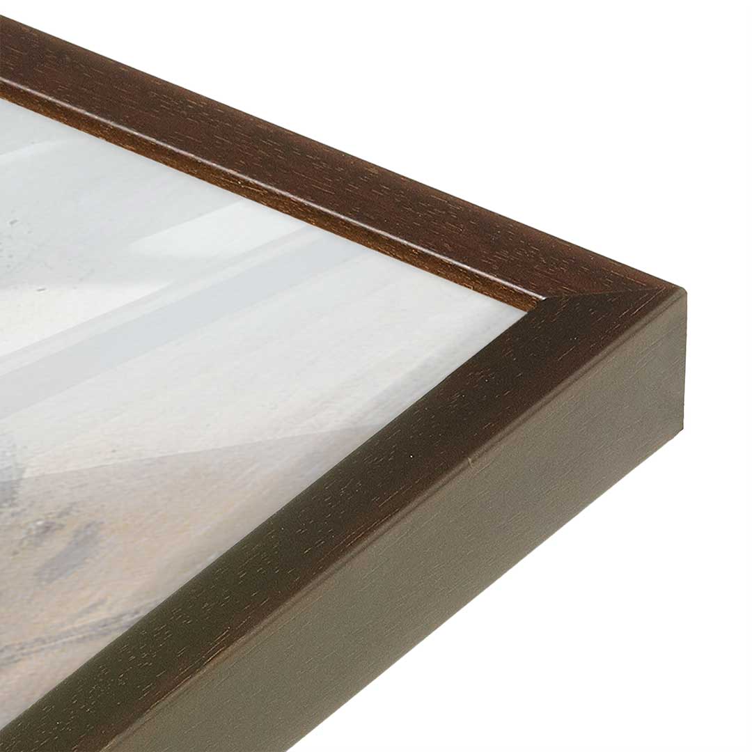 [Color:Belvinder Brown], Picture of art in a Belvinder Brown frame at an angle