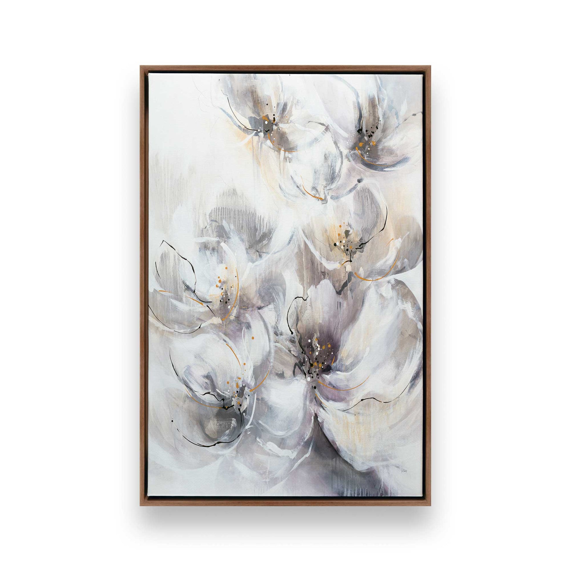 [Color:Walnut], Picture of art in a Walnut frame
