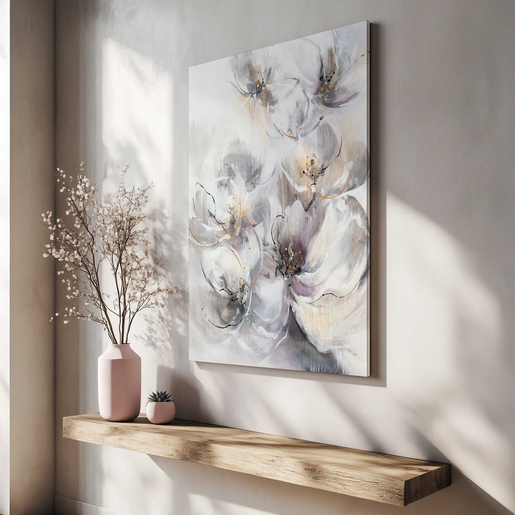 Picture of art in a room