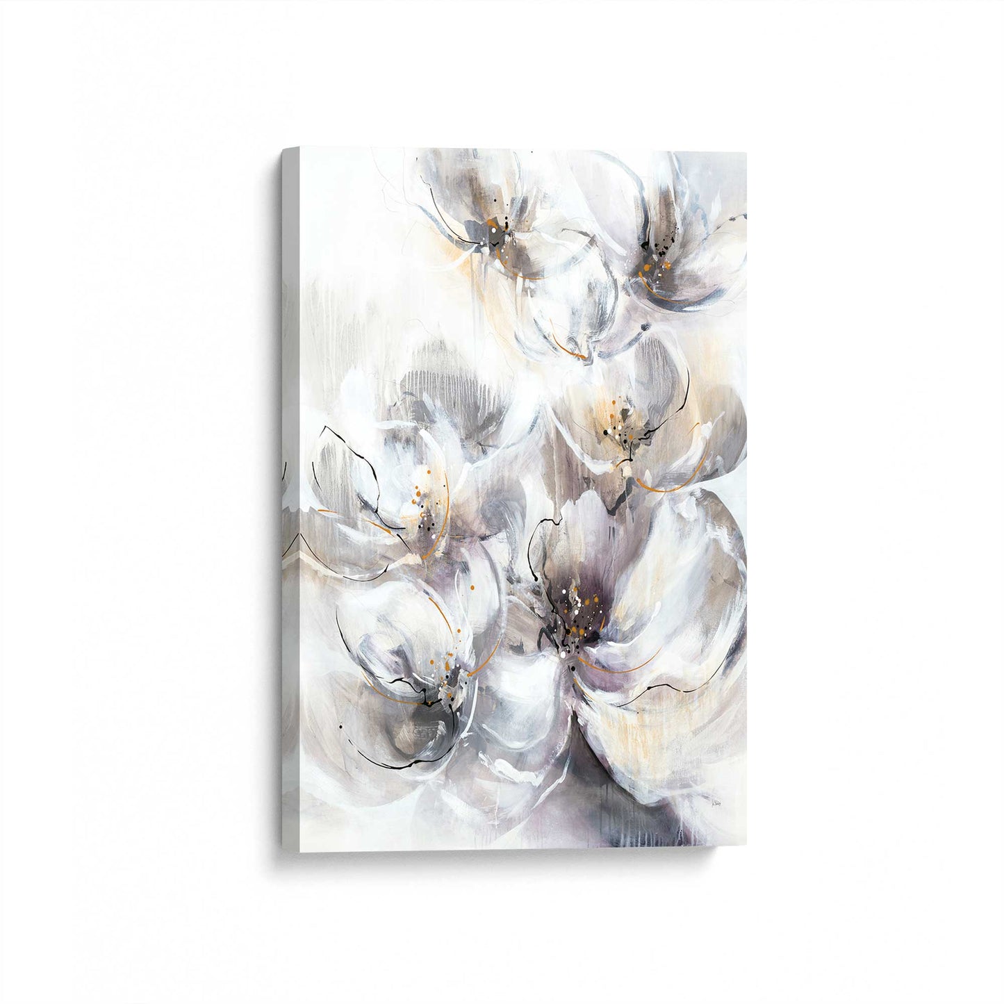 [Color:Stretched Canvas], Picture of art at an angle
