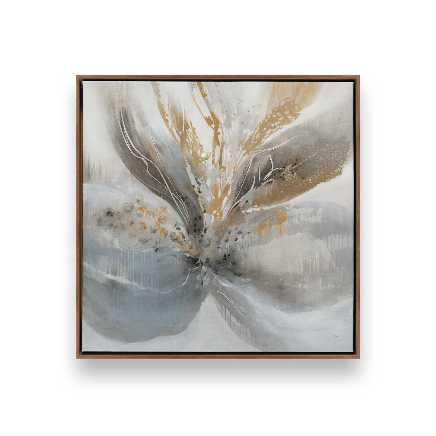 [Color:Walnut], Picture of art in a Walnut frame