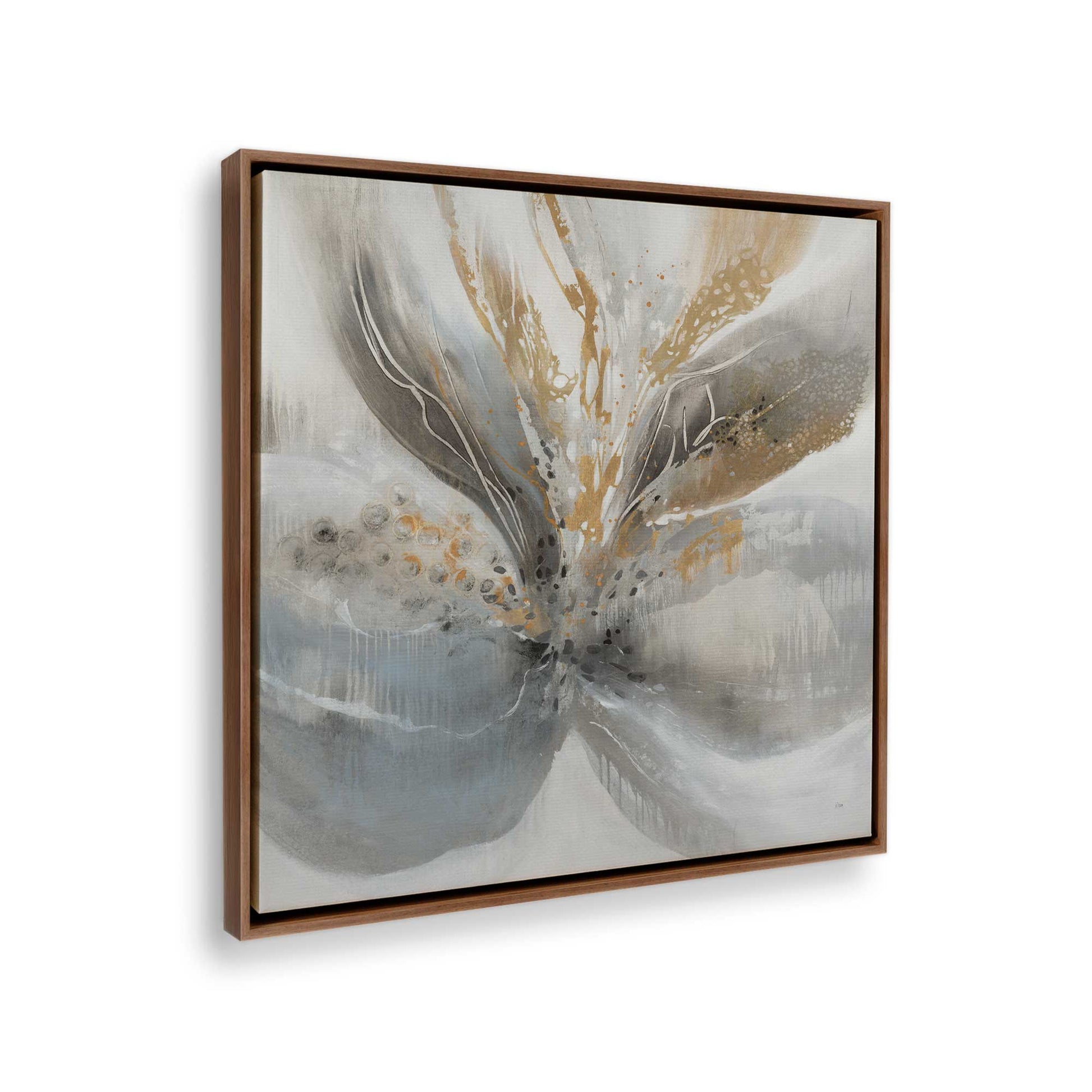 [Color:Walnut], Picture of the corner of the art