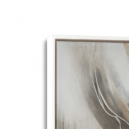 [Color:Opaque White], Picture of art in a White frame at an angle