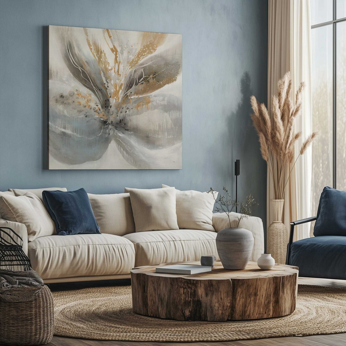 Picture of art in a room