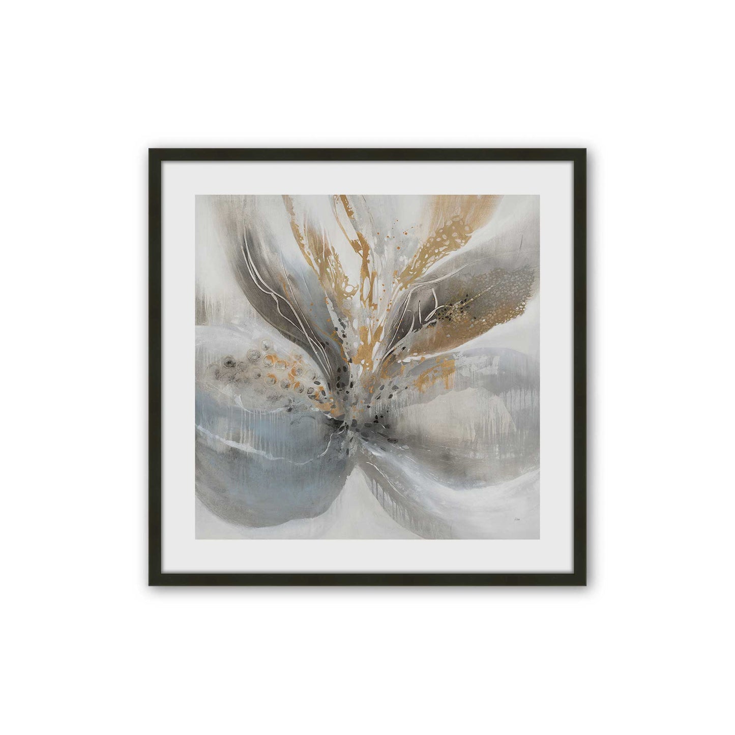 [Color:Satin Black], Picture of art in a Satin Black frame