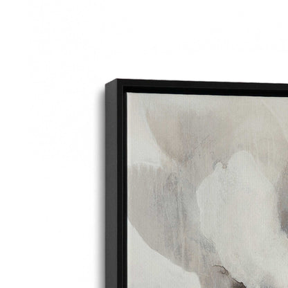 [Color:Satin Black], Picture of art in a Satin Black frame at an angle