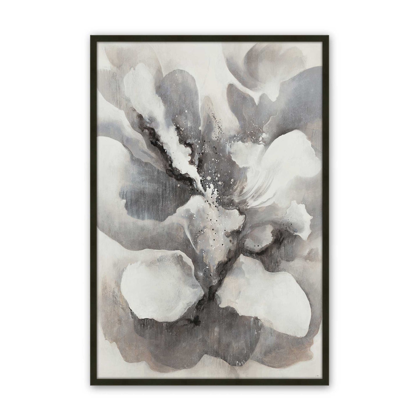 [Color:Satin Black], Picture of art in a Satin Black frame