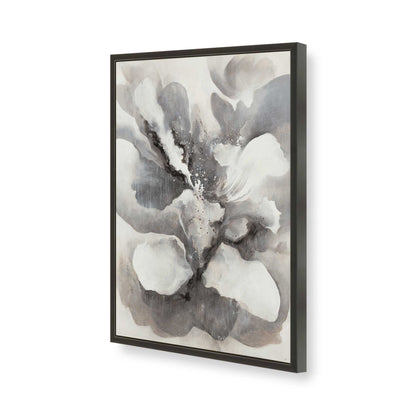 [Color:Satin Black], Picture of art in a Satin Black frame of the corner
