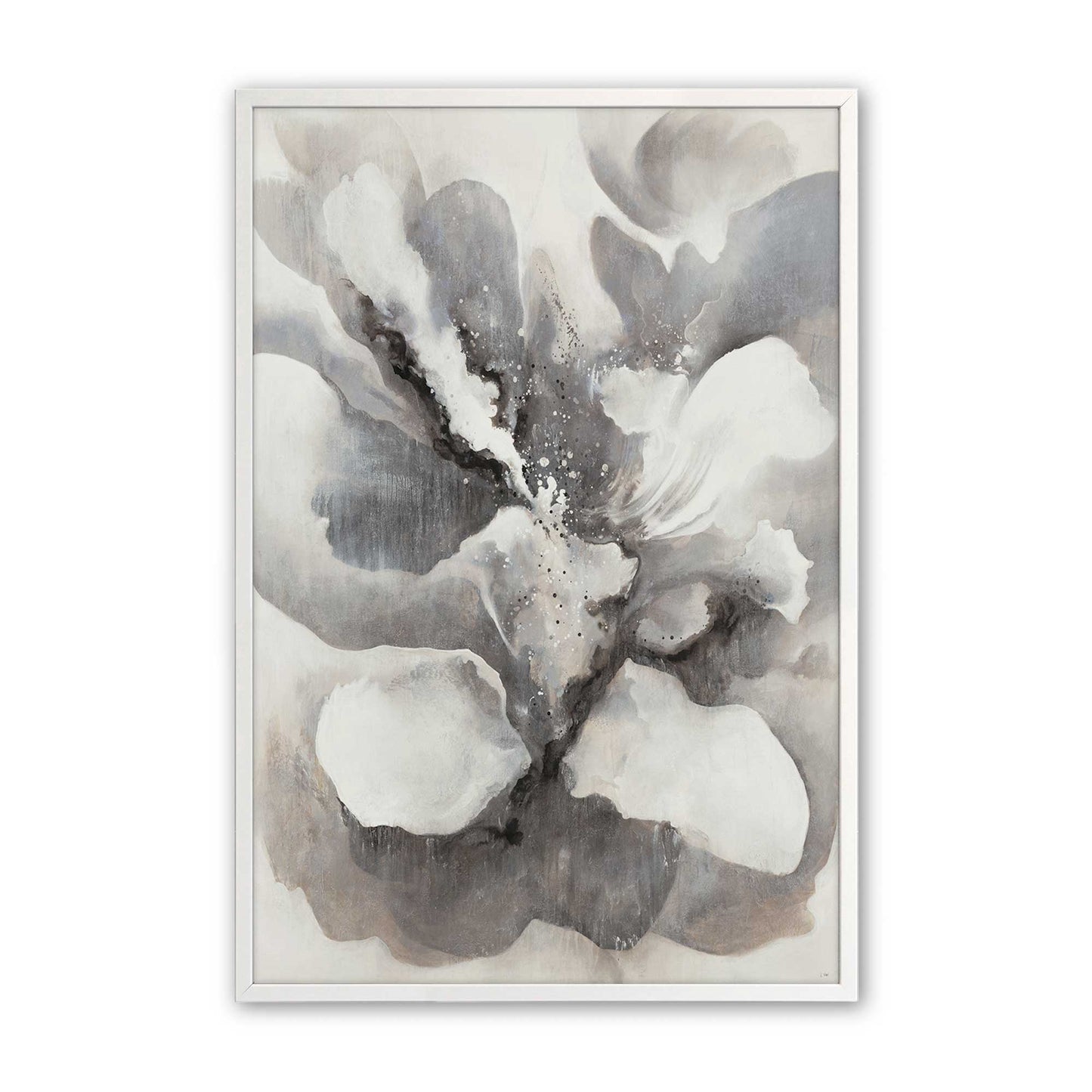 [Color:Opaque White], Picture of art in a Opaque White frame