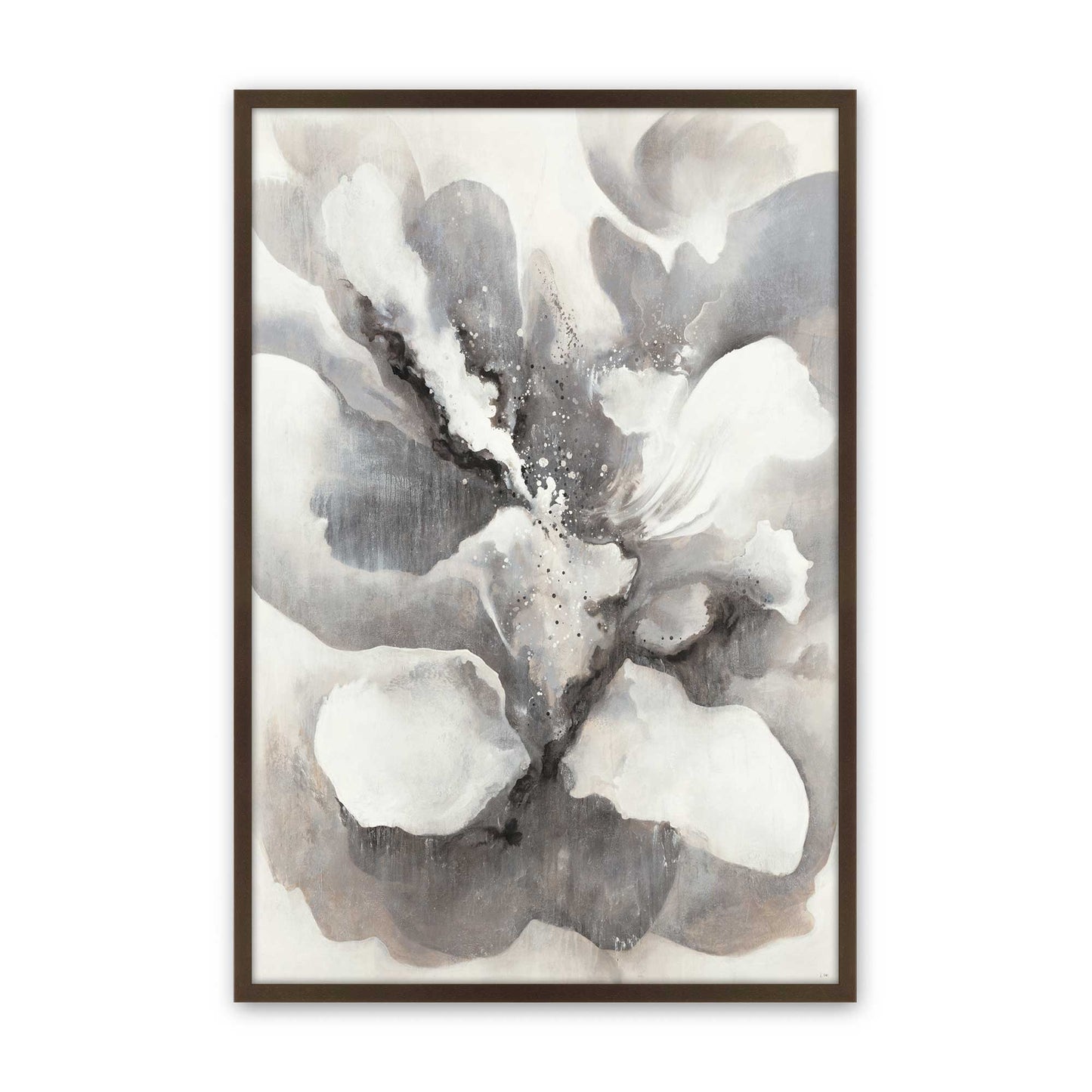 [Color:Brown], Picture of art in a Brown frame