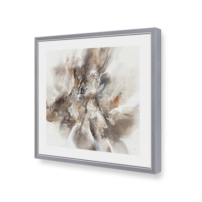 [Color:Polished Chrome], Picture of art in a Polished Chrome frame of the corner
