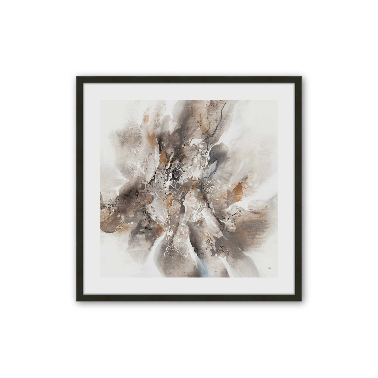 [Color:Satin Black], Picture of art in a Satin Black frame