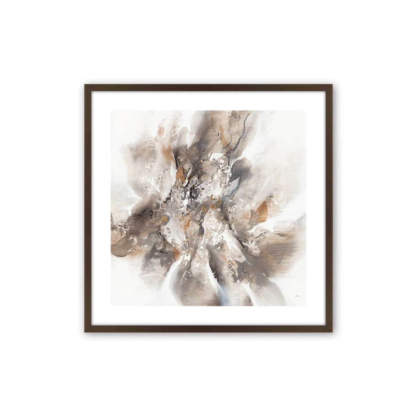 [Color:Espresso], Picture of art in a Espresso frame