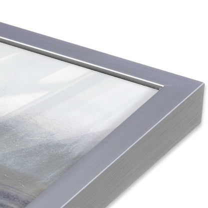 [Color:Polished Chrome], Picture of art in a Polished Chrome frame at an angle