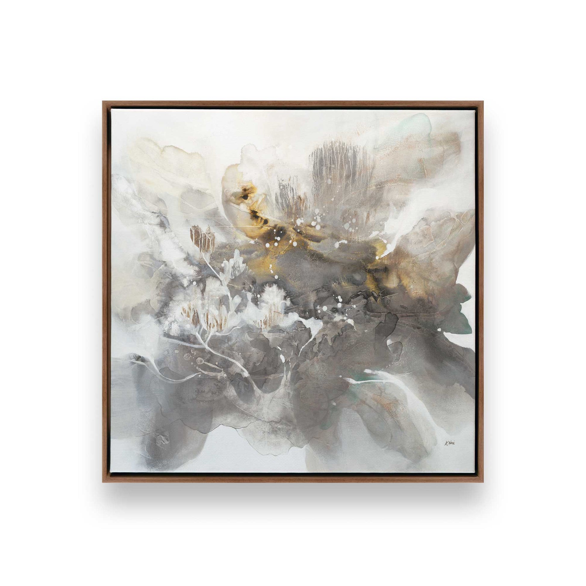 [Color:Walnut], Picture of art in a Walnut frame