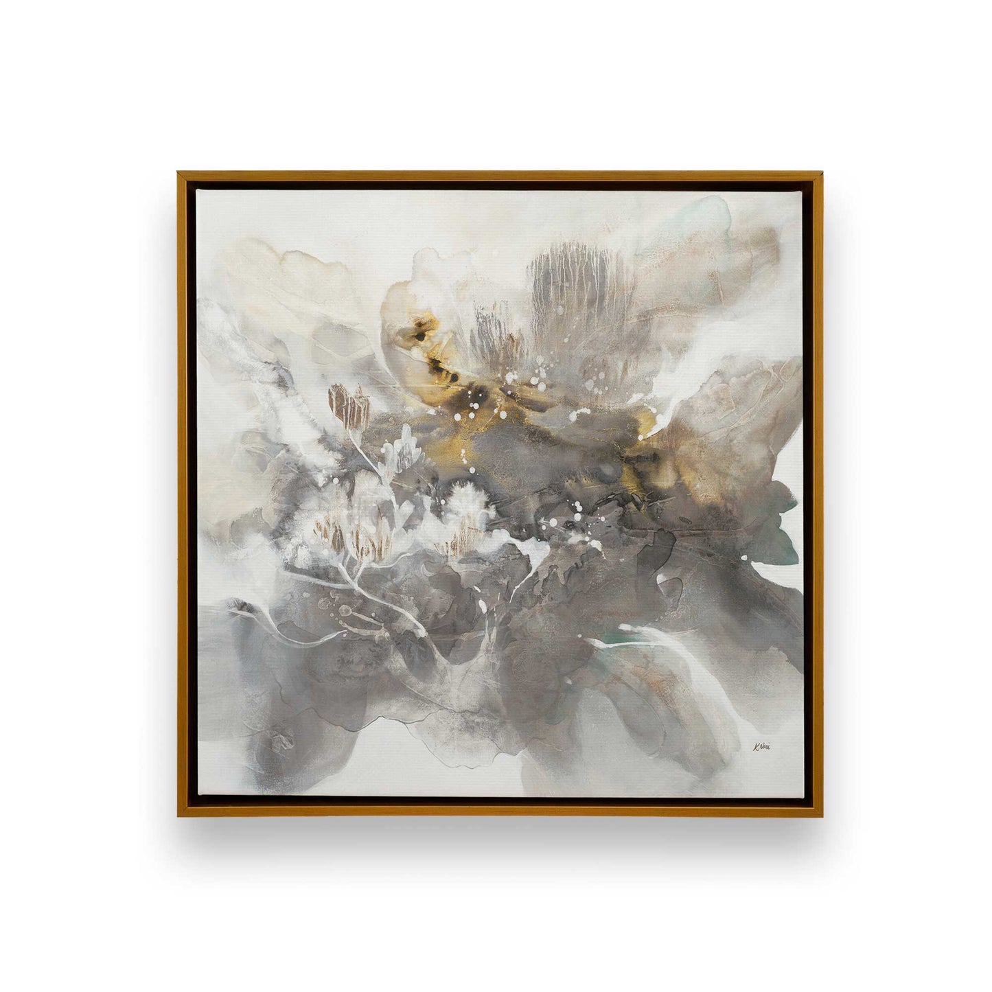 [Color:Polished Gold], Picture of art in a Polished Gold frame