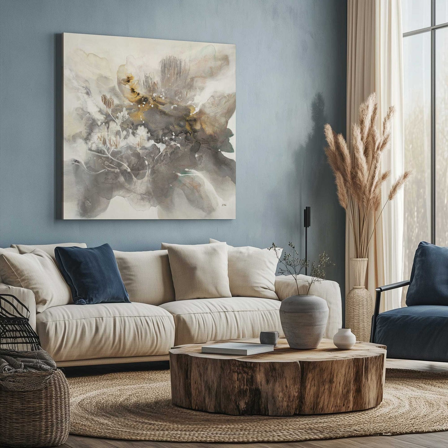 Picture of art in a room