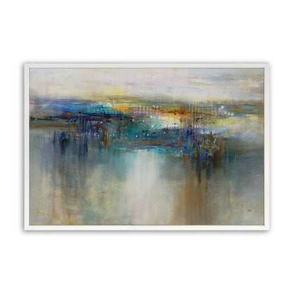 [Color:Opaque White], Picture of art in a Opaque White frame