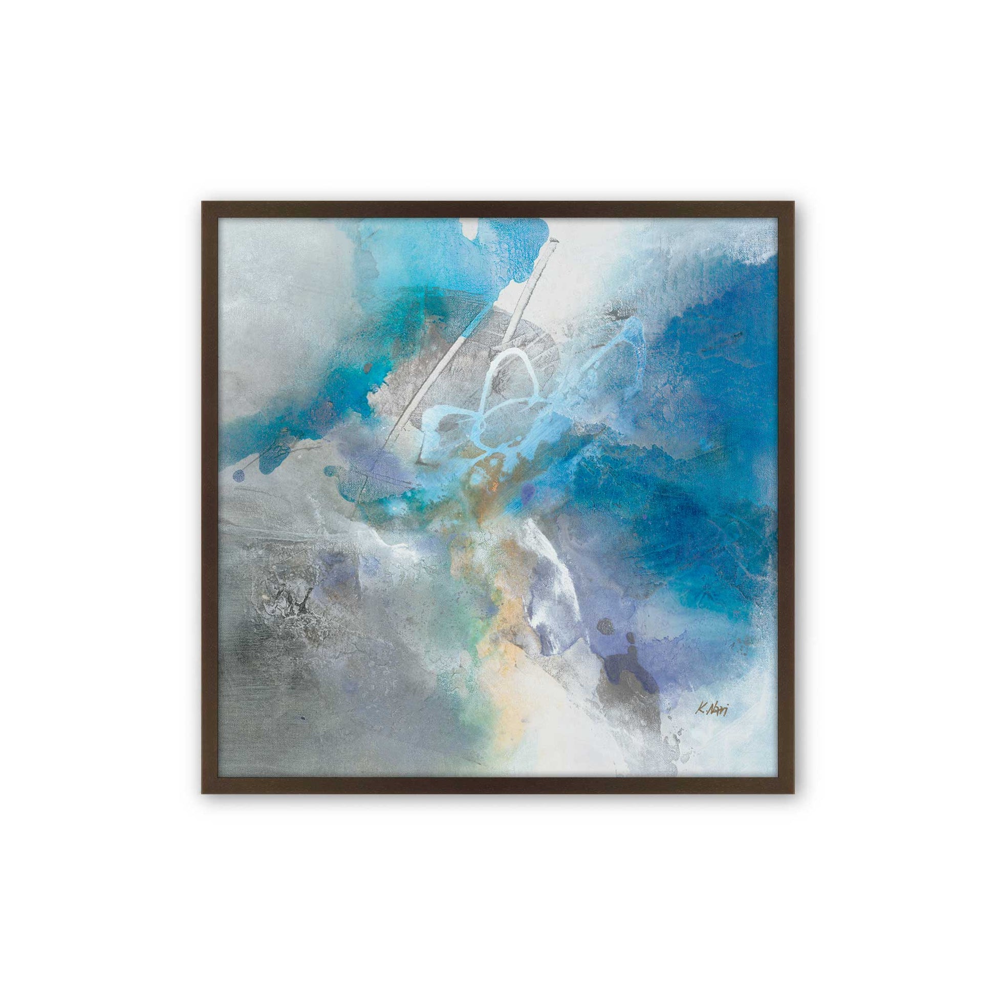 [Color:Espresso], Picture of art in a Espresso frame