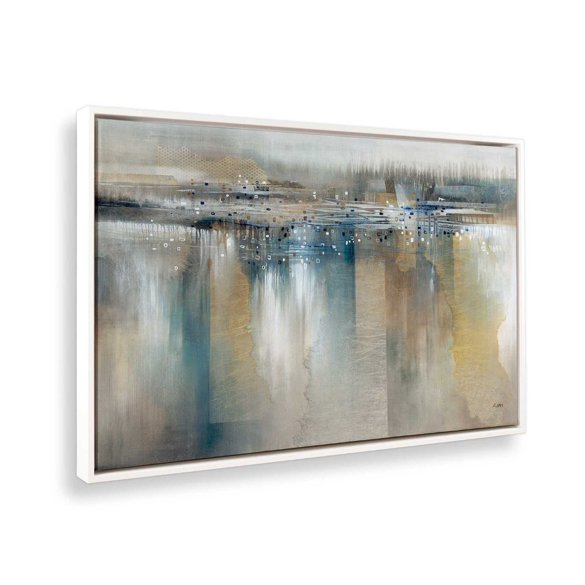 [Color:Opaque White], Picture of the corner of the art